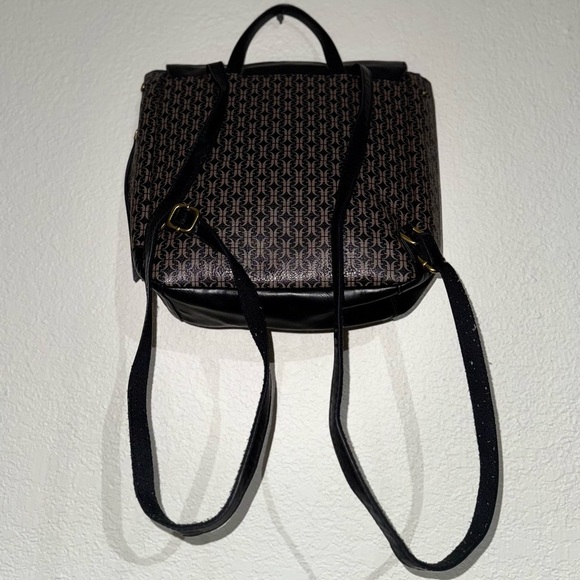 Fossil | Claire Black Brown Signature Backpack - Picture 5 of 7